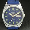 VINTAGE REFURBISHED SEIKO 5 AUTOMATIC 6309A JAPAN MENS BLUE DIAL WATCH a444453-1