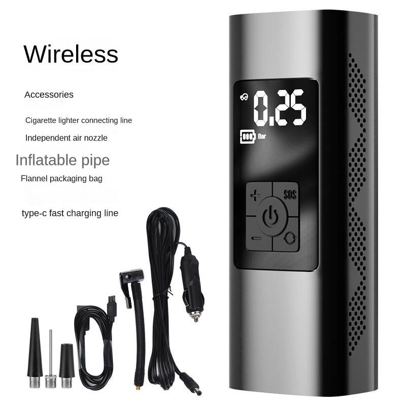150PSI Portable Electric Air Pump Tire Inflator Air Compressor Digital Car Tyre Pump For Bicycle Motorcycle