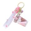 Adorable Unicorn Milk Tea Keychain Ornament - Cute Pendant for Bags and Cars