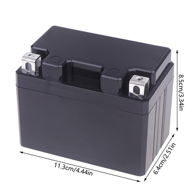 Secure Plastic Shell For YT4 Lithium Batteries Ideal For Outdoor Use With Size 11.3X6.4X8.5cm
