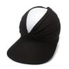Flexible Sun-Protection Cap Wide Brim Sunscreen Hat Solid Color Outdoor Sports Hat  Outdoor Sport