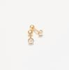 Lunne 14K Bezel Freshwater Pearl Piercing (14K Gold) #C04