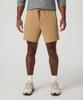 VUORI [Men'S] Hardco Shorts Line 7 _Tan_Vr16131020