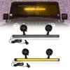 New Police LED Lights Car Strobes Police Beacons Lights Windshield Flashing LED Lamp for Car Truck 48LED Emergency Warning Light