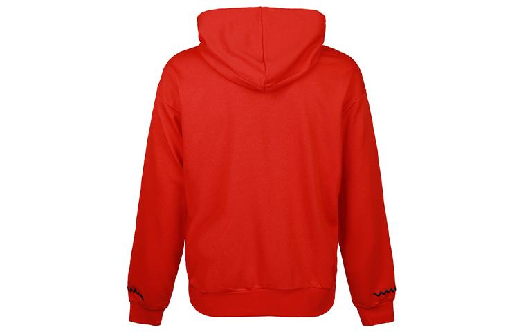 adidas Sweatshirts Men's Bright Pink Red Hooded Moderate Regular GE4146