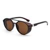 New Men'S Round Sunglasses Retro Steampunk Fashion Sun Glasses Outdoor Men And Women Driving Anti Glare Eyewear Uv400 Glasses
