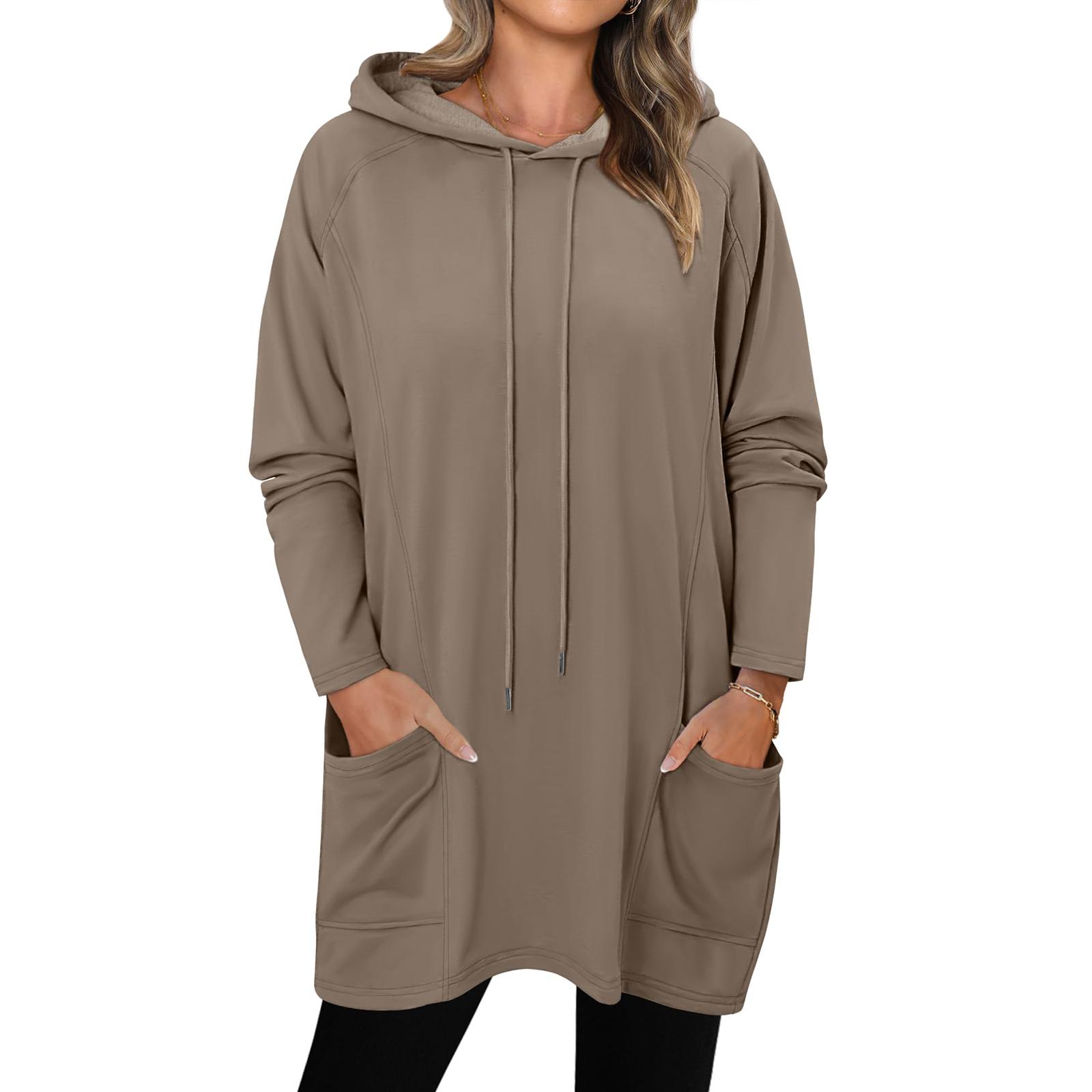 

Женский модный топ с длинными рукавами свободного кроя L тёмно-синий