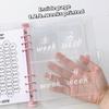 PVC 52 Wochen Spar-Challenge mit 13 Blatt Inneres Spar-Challenges Buch Paare