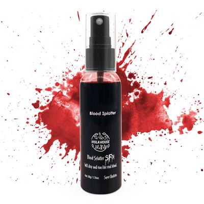 1 Pieza Sangre Falsa Lavable Maquillaje Realista Gore para Halloween Cosplay Efectos Especiales Herida de Carne Cortada Horror Fiesta Escenario Sangre
