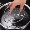 Qianxing 304 Stainless Steel Steamer Rack Set