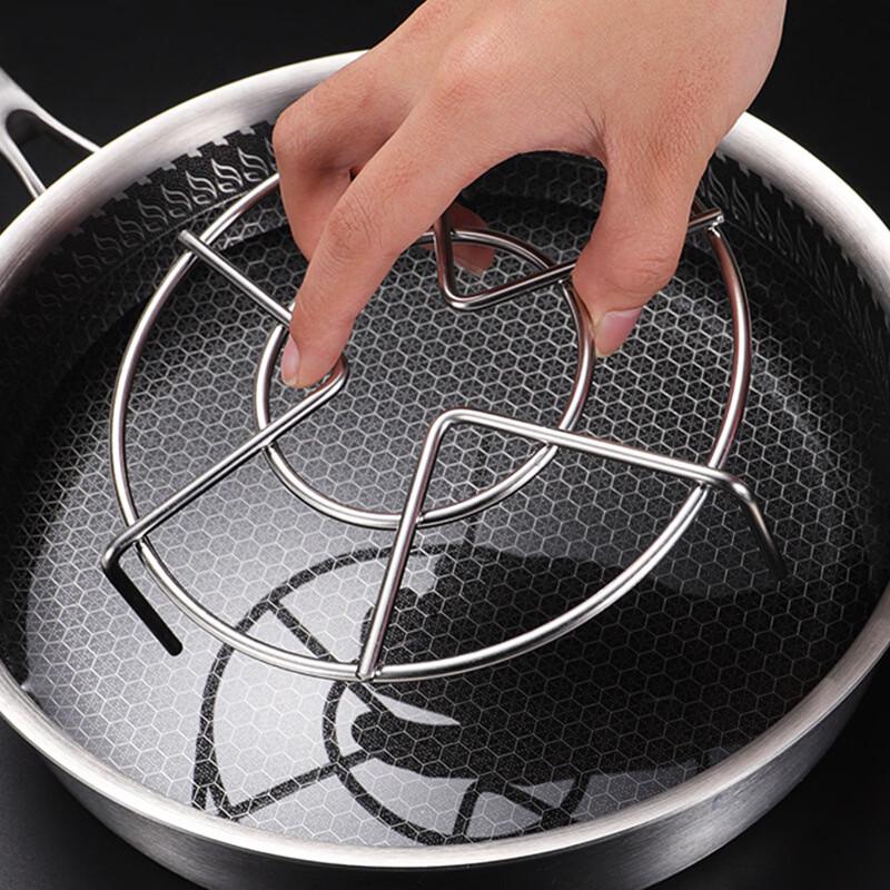 Qianxing 304 Stainless Steel Steamer Rack Set