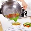 Kitchen Funnel with Anti-Splash Edge and Liquid Streamer Spout, Anti-Spill Pouring Tool