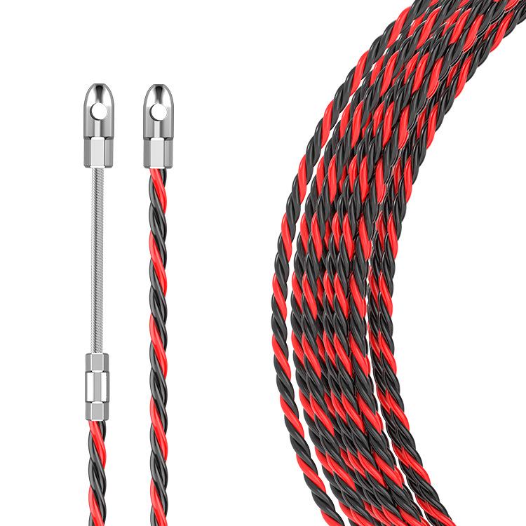 Electrician's Wire Threading Tool - Three-Strand Puller for Wall Wire Installation