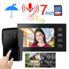 7in TFT Video Photo Camera Doorbell Home Security Intercom Access System