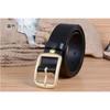 Solid Brass Buckle Belts for Women Mens Luxury Designer Ceintures High Quality  New Arrival 100% Full Grain Genuine Leather