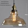 Nordic Retro Glass Pendant Light for Kitchen, Bar, Living Room, or Coffee Shop.
