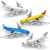 Airplane Toys, Metal Plane Pull Back Airplane Toys for 3 4 5 6 7 Years Old Boys Girls, Die Cast Aircraft Plane Models, Kids' Play Vehicles Aeroplane