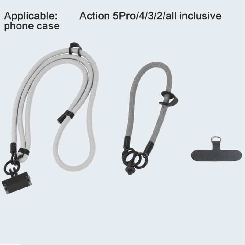 Schnellverschluss Sicherheitsband Verstellbares Halsband Atmungsaktive Handgelenkschlaufen Anordnungslösung Geeignet für Sportkameras