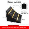 Heavy-Duty Rubber Car Wheel Chock