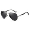 0 -0.5 -0.75 To -6 Night Vision Lens Oval Prescription Sunglasses Men Metal Driving Anti-Glare Nearsighted Sun Glasses