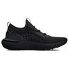 Under Armour HOVR Phantom 3 Black Metallic Silver Sneakers 3027154-001