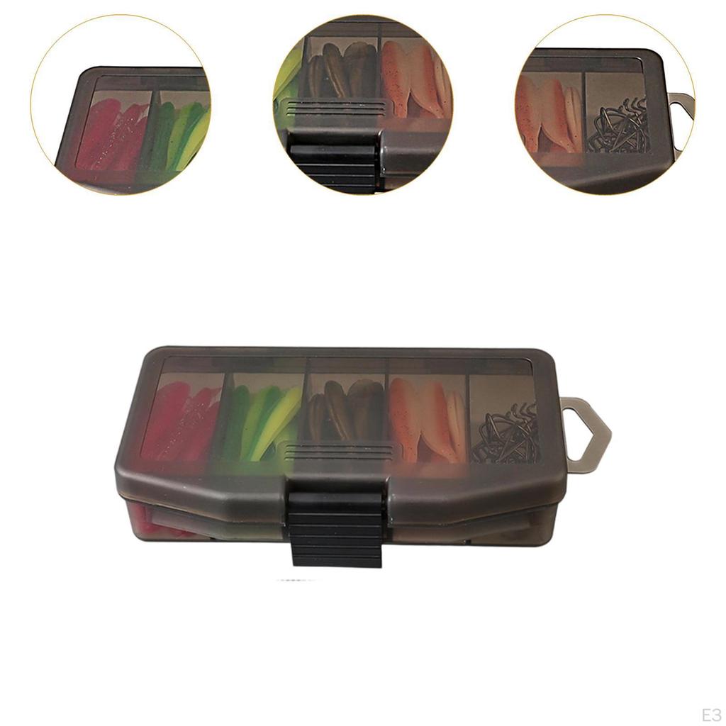 Artificial Fishing Lures with Luminous Gear Kit for Men Anglers Bass