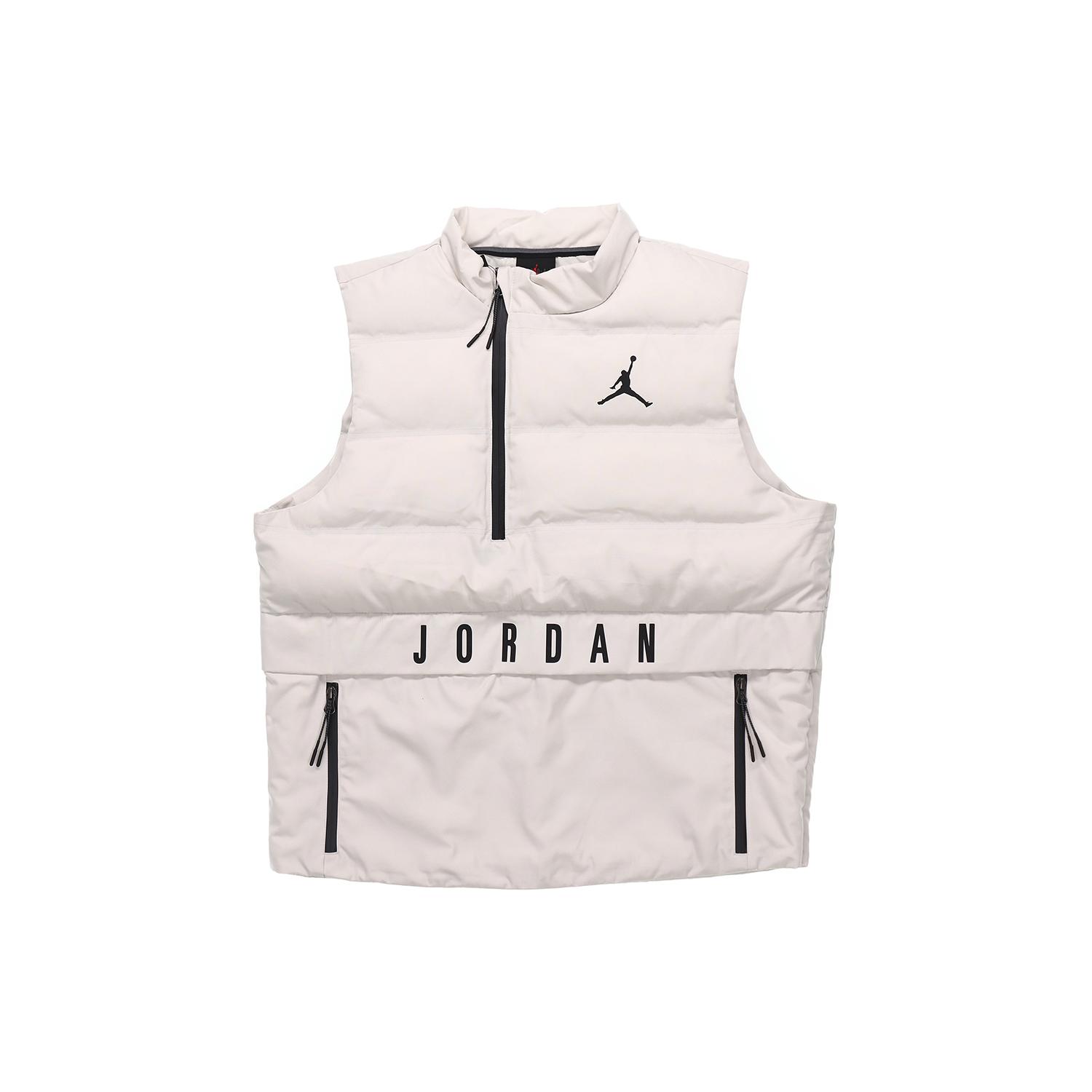 Jordan Air Jordan 23 Daunenjacken Herren Stehkragen Moderat 926478-072 M beige/weiß