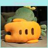 Plant Fluffy 3 In 1 Plush Cushion Cartoon Strawberry Stuffed Toy Doll Cactus
