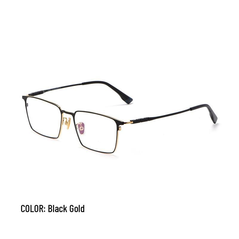 Danyang Glasses Men's Ultralight Pure Titanium Myopia Eyeglass Frames Full Rim J86037