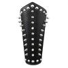 Medieval PU Leather Arm Bracer Victorian Gauntlet Wristband with Rivet Studded For Cosplay Party Festival Photography