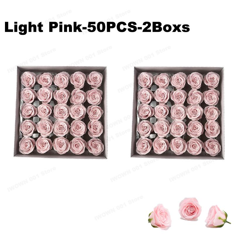 25PCS/Box Soap Rose Flowers New Style DIY Handmade Gift for Mother's Day Valentine Wedding Shower Favor Home Party Decor