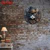 Vintage Steampunk Cat Metal Wall Art Rustproof Aluminum Home Decor