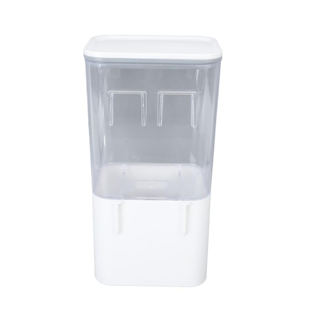 Rice Container tight Storage Dispenser Wall Mounted ed Bucket Press Type Kitchen Supplies