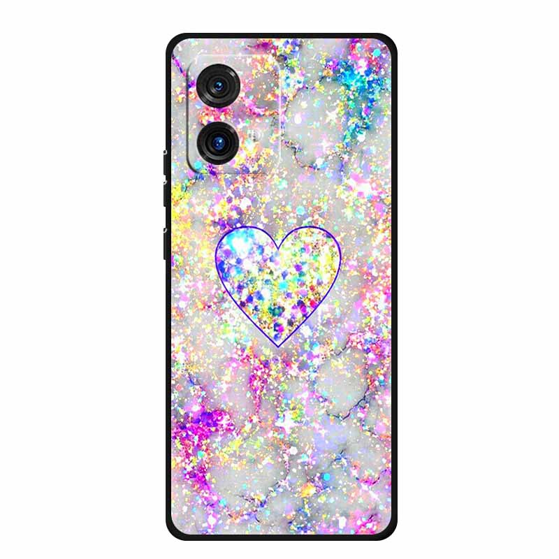 Per Motorola Moto G84 G54 5G Custodia Lusso TPU Morbido Silicone Cover Posteriore per Moto G54 MotoG84 Protettiva Antiurto Fundas