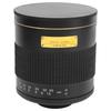 500mm F6.3 Ultra Telephoto Mirror Manual Focus Lens Fit for Canon EF Mount SLR CameraBlack