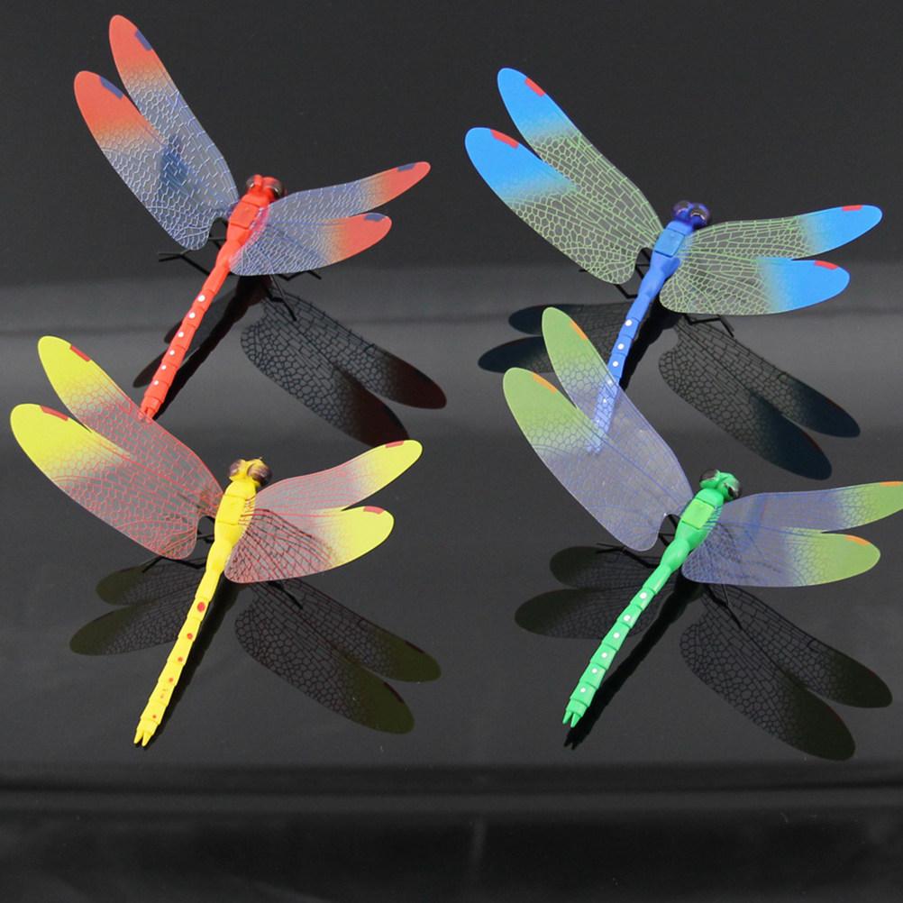 10 Stück Magnetische Kühlschrank Libellen Aufkleber Kreative Kühlschrankmagnete Heimdekoration Bunte Süße Kühlschrank Magnetische