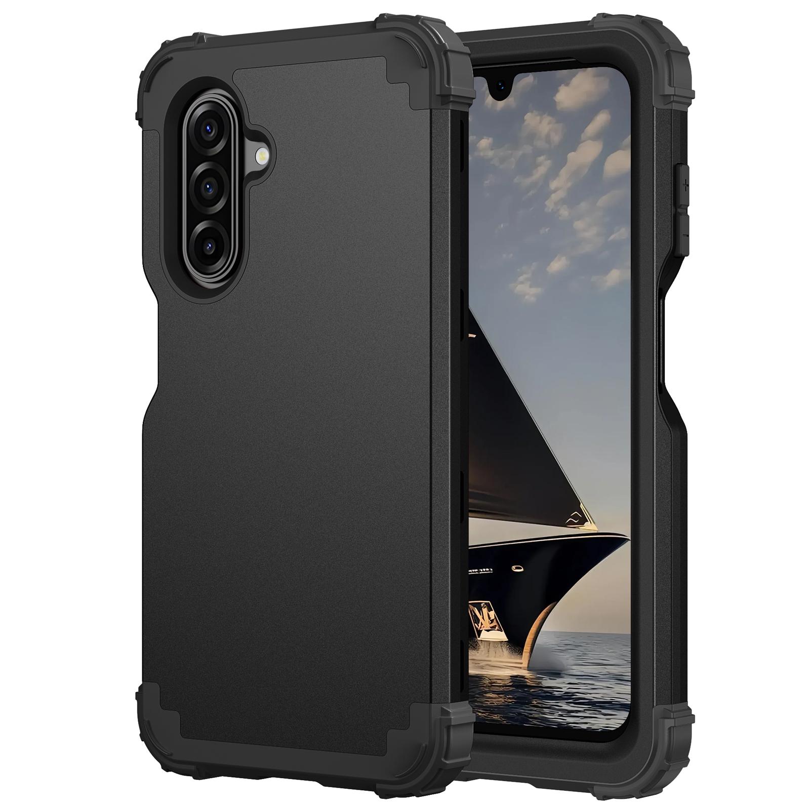 

Heavy Duty Hybrid Sturdy Armor Defender High Impact Shockproof Protective Case For Samsung Galaxy A17 5G Cover PC TPU&Galaxy A17 5G