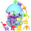 Brightly Colored Travel Bath Toys, Safe Suction Toys For 3 Years And Up, Dishwasher Safe Montessori Sensory Toys, Stress Relief Suction Bath Toys