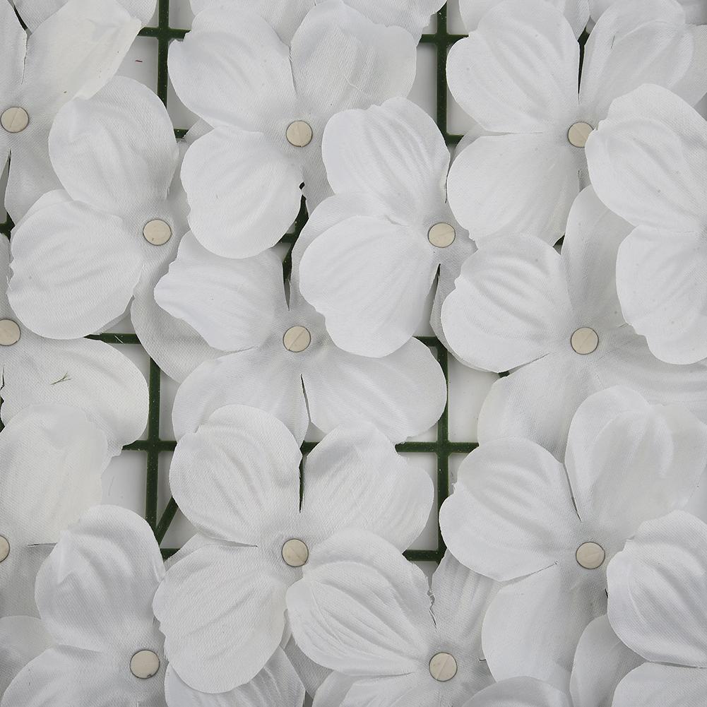 1M Fake Fence Trellis Wall Decoration Artificial Flower Privacy Fence Screen Outdoor Garden Balcony Hedge Home Wedding Decor