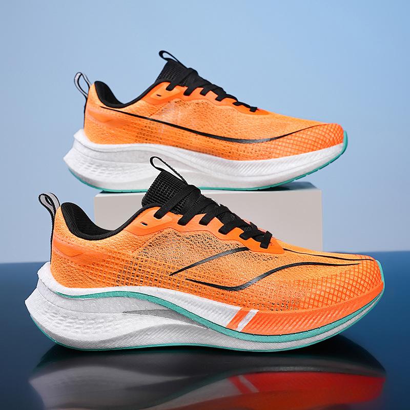 

Popular carbon board running shoes, new sports students, sports racing running shoes, mesh breathable 7pro soft-soled men s shoes and women s shoes 45