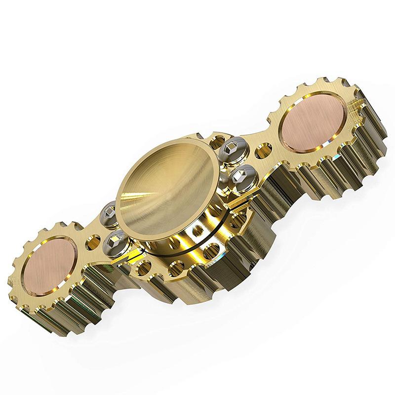 SCIONE Prstový gyroskop Čtyřstupňové ozubené soukolí Turbína Čistá měď Prstový gyroskop Ozubené kolo Parní turbína Odnímatelný gyroskop Dekompresní artefakt