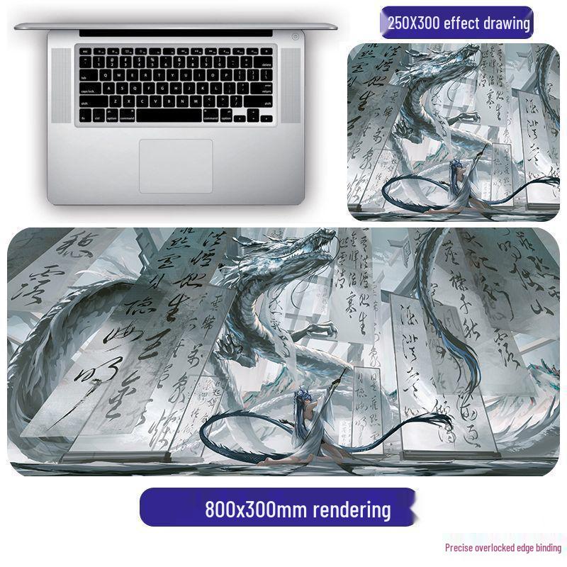 Arknights Chen Amiya Skadi 2D Game Large Mouse Pad for Home Desk