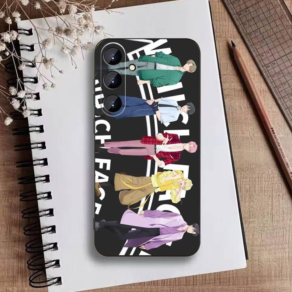 Tamon's B-Side Phone Case For Samsung Galaxy A73,A72,A71,A70,A52,A51 Others Soft Black Cover