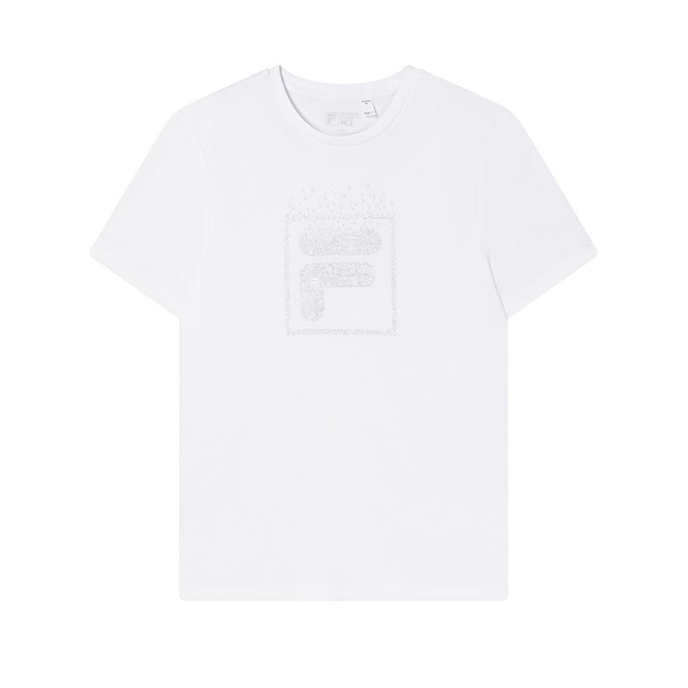 New FILA T Shirt Men's Standard White F11M523119F-WT