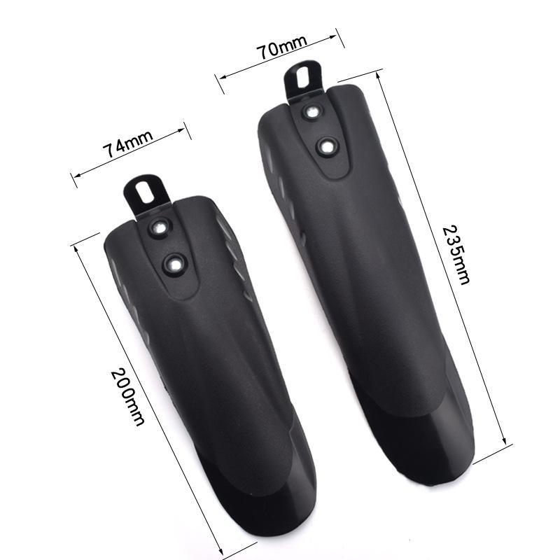 Universal Stroller Mudguard: 12"-20" Front & Rear Rain Cover for Small Cars