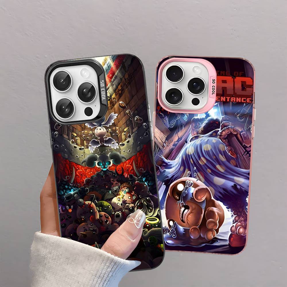 Game The B-Binding O-Of I-Isaac Phone Case For iPhone 17 16 15 14 13 12 11 Pro Max Plus Pro Colorful Shell