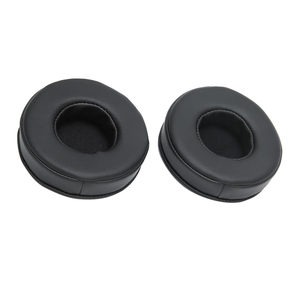 2Pcs 85mm Ear Pad Replacement Universal Headphone Ear Cushion Headset Accessory Black