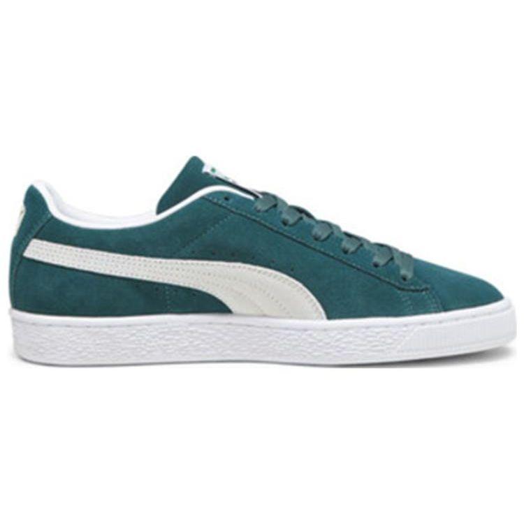 Puma Suede Classic Xxi Unisex Malachite White Sneakers 374915-89
