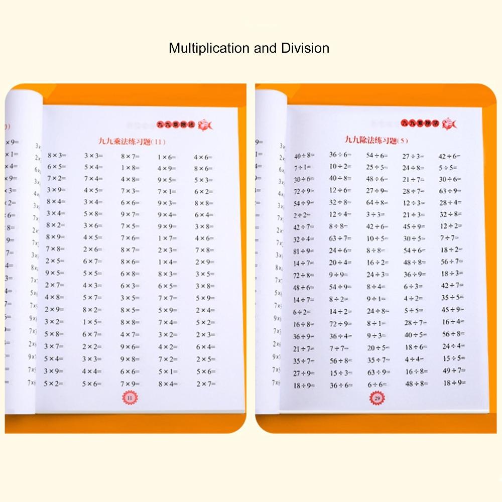Times Tables Practice Workbook: Multiplication and Division Within 99 - Exercises for Memorizing Multiplication Table Math Work Book