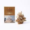 DIY Handmade Wooden Ocean Sailboat Model 3d Three-dimensional Puzzle Gift Children's Toys Desktop Furnishings